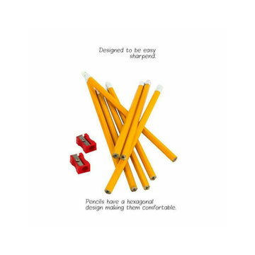 2 Pack x Pencils Lead HB 8pc